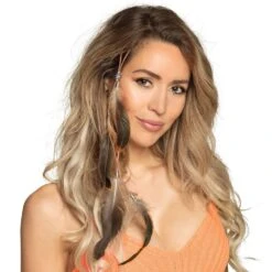 Ibiza Haarclip Met Veertjes