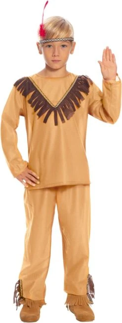 Indiaan Kostuum Kind Bruin