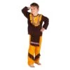 Indianen Outfit Jongens Oranje Bruin -Halloween-Kostuums indianen outfit jongens oranje bruin 0