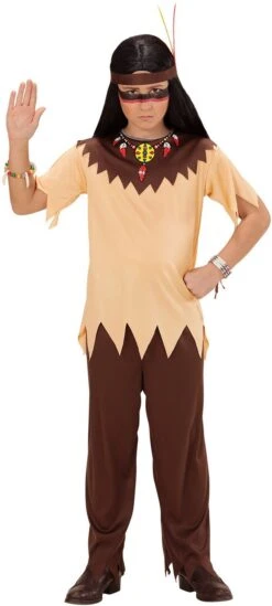 Indianen Pakje Kind -Halloween-Kostuums indianen pakje kind 3