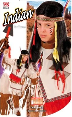 Indianenpakje Kind -Halloween-Kostuums indianenpakje kind 1