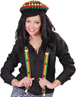 Jamaicaanse Reggae Bretels -Halloween-Kostuums jamaicaanse reggae bretels 2