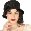 Jaren 20 Dames Hoedje Met Strik -Halloween-Kostuums jaren 20 dames hoedje met strik 0