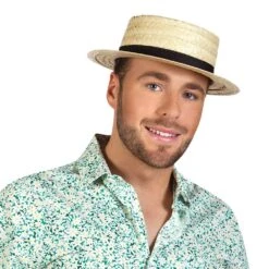 Jaren 20 Strohoed Heren