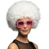 Jaren 70 Afro Pruik Wit -Halloween-Kostuums jaren 70 afro pruik wit 0