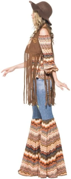 Jaren 70 Dames Hippie Outfit -Halloween-Kostuums jaren 70 dames hippie outfit 3