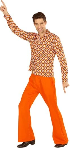 Jaren 70 Retro Shirt -Halloween-Kostuums jaren 70 retro shirt 3