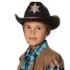 Junior Sheriff Hoed Zwart -Halloween-Kostuums junior sheriff hoed zwart 0