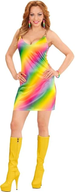 Jurkje Jaren 70 -Halloween-Kostuums jurkje jaren 70 1