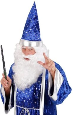 Kerstman Baard Wit -Halloween-Kostuums kerstman baard wit 2