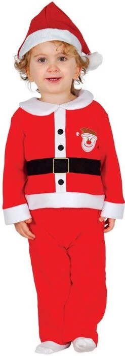 Kerstman Baby Outfit