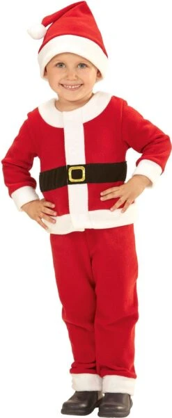 Kerstmannen Pak Kind -Halloween-Kostuums kerstmannen pak kind 1