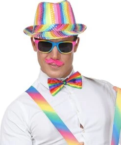 Kleine Snor Oranje Heren -Halloween-Kostuums kleine snor oranje heren 2