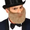 Korte Baard Met Snor Grijs -Halloween-Kostuums korte baard met snor grijs 0
