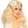 Krullende Pruik Hoog Blond -Halloween-Kostuums krullende pruik hoog blond 0