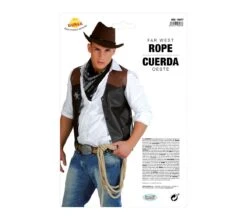 Lange Lasso Cowboy 240cm -Halloween-Kostuums lange lasso cowboy 240cm 2