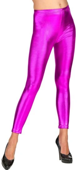 Legging Dames Paars -Halloween-Kostuums legging dames paars 1