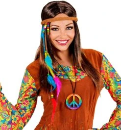 Luxe Hippie Hoofdband -Halloween-Kostuums luxe hippie hoofdband 2