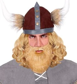 Matrozen Baard Met Snor Blond -Halloween-Kostuums matrozen baard met snor blond 4