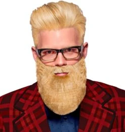 Matrozen Baard Met Snor Blond -Halloween-Kostuums matrozen baard met snor blond 6