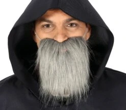 Monnik Korte Grijze Baard