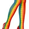Multikleurige Thigh Highs