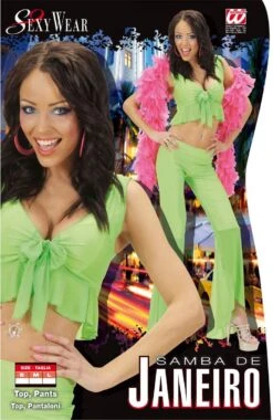 Neon Groene Samba De Janeiro Top En Broek 7 Neon Groene Samba De Janeiro Top En Broek -Halloween-Kostuums neon groene samba de janeiro top en broek 2