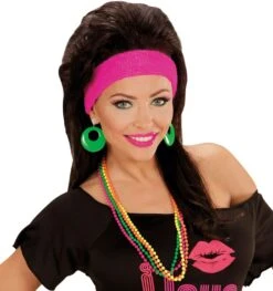 Neon Parelkettingen 4 Kleuren -Halloween-Kostuums neon parelkettingen 4 kleuren 2