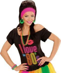 Neon Parelkettingen 4 Kleuren -Halloween-Kostuums neon parelkettingen 4 kleuren 4