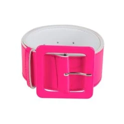 Neon Roze Riem Glanzend