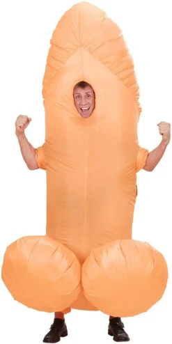 Opblaasbaar Piemel Kostuum