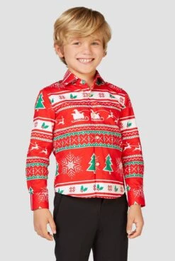 Opposuits Winter Wonderland Blouse Jongens