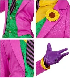 Paars De Joker Pak -Halloween-Kostuums paars de joker pak 5