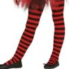 Panty Rood Zwart Meisjes -Halloween-Kostuums panty rood zwart meisjes 0