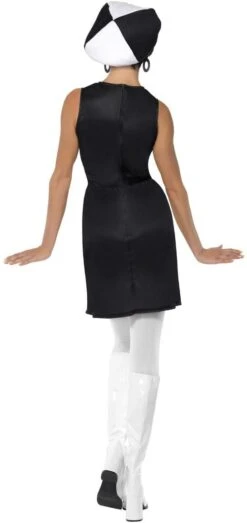Party Pakje 60s Dames Zwart Wit -Halloween-Kostuums party pakje 60s dames zwart wit 1