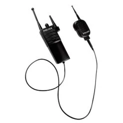 Politie Walkie Talkie Set Zwart