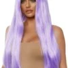 Pruik Lang Paars Emmy -Halloween-Kostuums pruik lang paars emmy 0