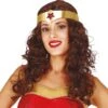 Pruik Superwoman Met Hoofdband -Halloween-Kostuums pruik superwoman met hoofdband 0