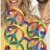 Rainbow Peace Hippie Feestbrillen -Halloween-Kostuums rainbow peace hippie feestbrillen 0