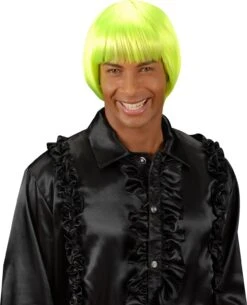 Rave Pruik Groen -Halloween-Kostuums rave pruik groen 2