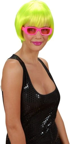 Rave Pruik Groen -Halloween-Kostuums rave pruik groen 3