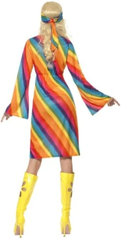 Regenboog Hippie Pakje -Halloween-Kostuums regenboog hippie pakje 1