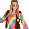 Retro Hippie Bril Blauw -Halloween-Kostuums retro hippie bril blauw 0