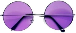 Retro Hippie Bril Paars -Halloween-Kostuums retro hippie bril paars 5