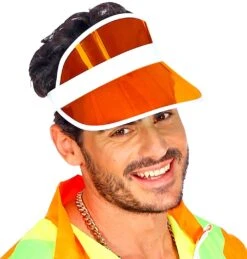 Retro Zonneklep Oranje