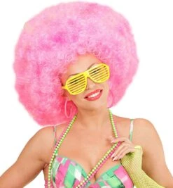 Ring Oorbellen Neon Roze -Halloween-Kostuums ring oorbellen neon roze 3