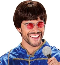 Rode 70s Bril -Halloween-Kostuums rode 70s bril 5