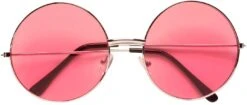 Roze 70s Bril -Halloween-Kostuums roze 70s bril 5