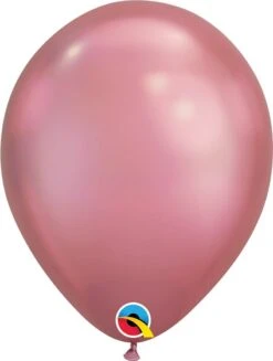 Roze Chroom Ballonnen 100 Stuks