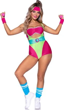 Sexy Foute Fitness Outfit Dames -Halloween-Kostuums sexy foute fitness outfit dames 2